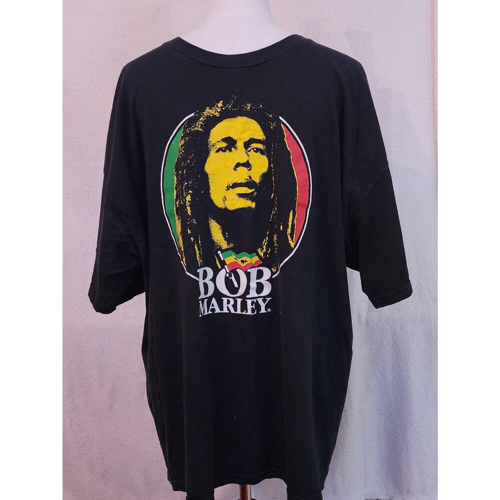 Bob Marley Graphic T-Shirt XL | Zion Rootswear Reggae Rasta Tee